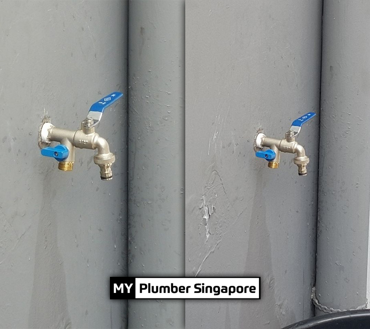 Install 2 Way Tap In Toh Guan Road